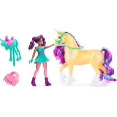 Unicorn Academy: Einhorn mit Puppe - Ava und Leaf - Spin Master Bild 2
