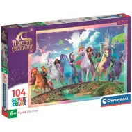 Einhorn Akademie Team 104-teiliges Supercolor Puzzle - Clementoni