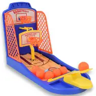 Einzelspieler-Tisch-Basketball-Set mit Abschussvorrichtung