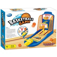 Einzelspieler-Tisch-Basketball-Set mit Abschussvorrichtung Bild 5