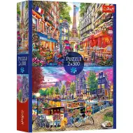 Europäische Hauptstädte 2x500 Teile Puzzle – Trefl