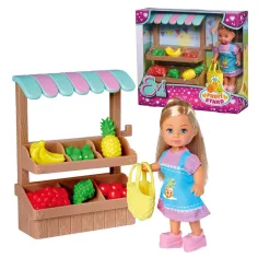 Évi Love: Évi Puppe mit Obststand Spielset - Simba Toys Bild 2