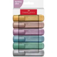 Faber-Castell: 1546 Metall 6er-Set Textmarker