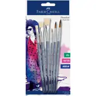 Faber-Castell: 6-teiliges Pinselset