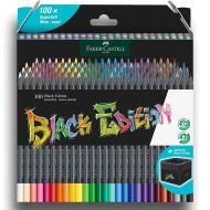 Faber-Castell: Black Edition Buntstift-Set, 100-teilig