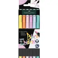 Faber-Castell: Black Edition Pastellfarben 6er-Set Buntstifte