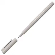 Faber-Castell: Broadpen 1554 Faserschreiber 0,8mm grau