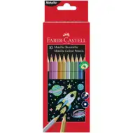 Faber-Castell: Buntstift-Set 10 Stück metallische Farben