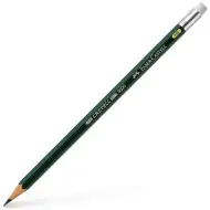 Faber-Castell: Castell 9000 Bleistift mit Radiergummi HB