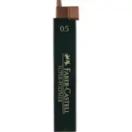Faber-Castell: Eiseneinsatz 12 Stk., 0,5 mm, 2B