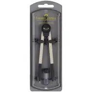 Faber-Castell: Giant Schulzirkel – schwarz-silber