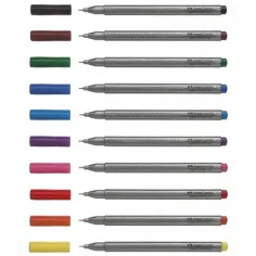 Faber-Castell: Grip 0,4mm Fineliner-Set 10 Stück Bild 2