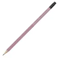 Faber-Castell: Grip Bleistift mit Radiergummi, rosa