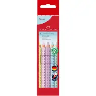 Faber-Castell: Jumbo Grip Pastell Buntstifte 5er-Set