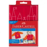 Faber-Castell: Malkittel für Kinder in Rot-Orange
