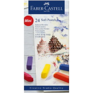 Faber-Castell: Mini Pastellkreiden-Set, 24 Stück