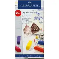 Faber-Castell: Mini Pastellkreiden-Set, 24 Stück