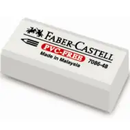 Faber-Castell: PVC-freier Radiergummi mit Zellophan-Schutz