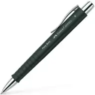 Faber-Castell: Poly Ball M schwarzer Kugelschreiber