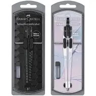Faber-Castell: S&amp;V Zirkelset mit Schnellverstellung in zwei Varianten 1 Stk.