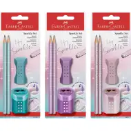 Faber-Castell: SPARKLE 4-teiliges Schreibwarenset in verschiedenen Ausführungen, 1 Stück