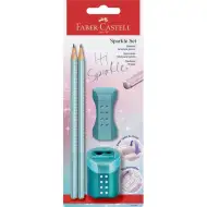 Faber-Castell: Sparkle Schreibwarenset Ozeanblau