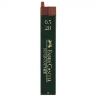 Faber-Castell: Super Polymer Minen 0,5mm, 12 Stück, 2B