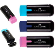 Faber-Castell: Trendige Farben mit Spitzer und Radiergummi, verschiedene Ausführungen, 1 Stück