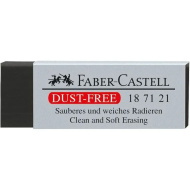 Faber-Castell: Vinyl großer schmierfreier Radiergummi in Schwarz