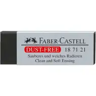 Faber-Castell: Vinyl großer schmierfreier Radiergummi in Schwarz