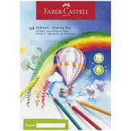 Faber-Castell: Zeichenblock A4, 100 Blatt, 80 g