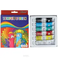 Farbige Tempera-Set 6x16ml