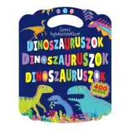 Farbiges Beschäftigungsheft mit Dinosauriern