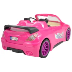 Fashion Sport Car: Rosa Sportwagen-Set mit Licht und Sound, mit Hubschrauber Bild 7