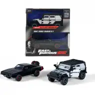 Fast &amp; Furious: Legacy Serie Dom’s Dodge Charger R/T &amp; Tej’s Jeep Wrangler Metall-Automodell-Set 1/32 – Jada Toys