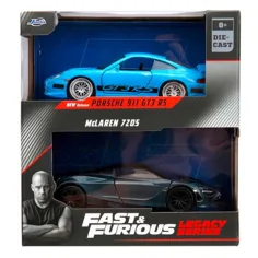 Fast & Furious: Porsche 911 GT3 RS und McLaren 720S 2er-Pack im Maßstab 1/32 - Jada Toys Bild 2