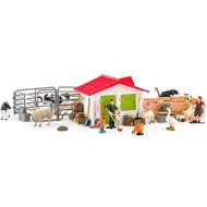 Faunica: Tierfarm-Spielset mit Zubehör - Woodyland