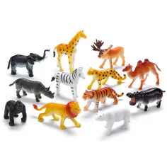 Faunica: Wildtiere 12er-Figurenset - Woodyland Bild 2