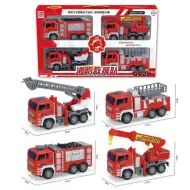 Feuerwehrauto 4er-Set