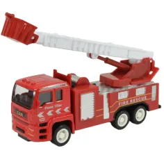 Feuerwehrteam: 4-teiliges Metall-Feuerwehrauto-Set Bild 6