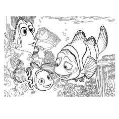 Findet Nemo 2-in-1 Maxi Puzzle mit 24 Teilen und Malbuch 70x50 cm – Lisciani Bild 2