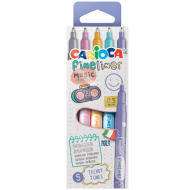 Fineliner Music Selection 5er-Set, 0,5 mm - Carioca