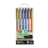 Fiorella Metallic Gelstift 6er-Set - Carioca