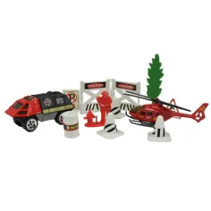 Fire Crew: Feuerwehr-Spielset mit Fahrzeugen und Zubehör in verschiedenen Varianten 1 Stück Bild 4