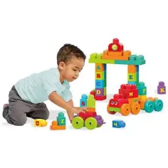 Fisher-Price: ABC-Musikzug Bausteinspiel - Mega Bloks Bild 3