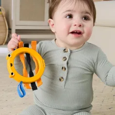 Fisher-Price: Fröhlicher Tierbeißring mit Bienchen - Mattel Bild 2