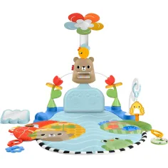 Fisher-Price: Interaktiver Spielteppich mit Teddybär - Mattel