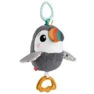 Fisher Price: Lieber flatternder Tukan Plüsch-Babaspielzeug - Mattel