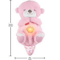 Fisher-Price: Rosa schlafende Otter mit Funktionen – Mattel Bild 3