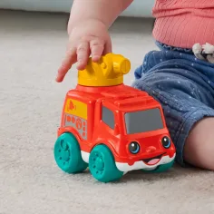 Fisher-Price: Schiebeauto - Fröhliches Feuerwehrauto - Mattel Bild 2